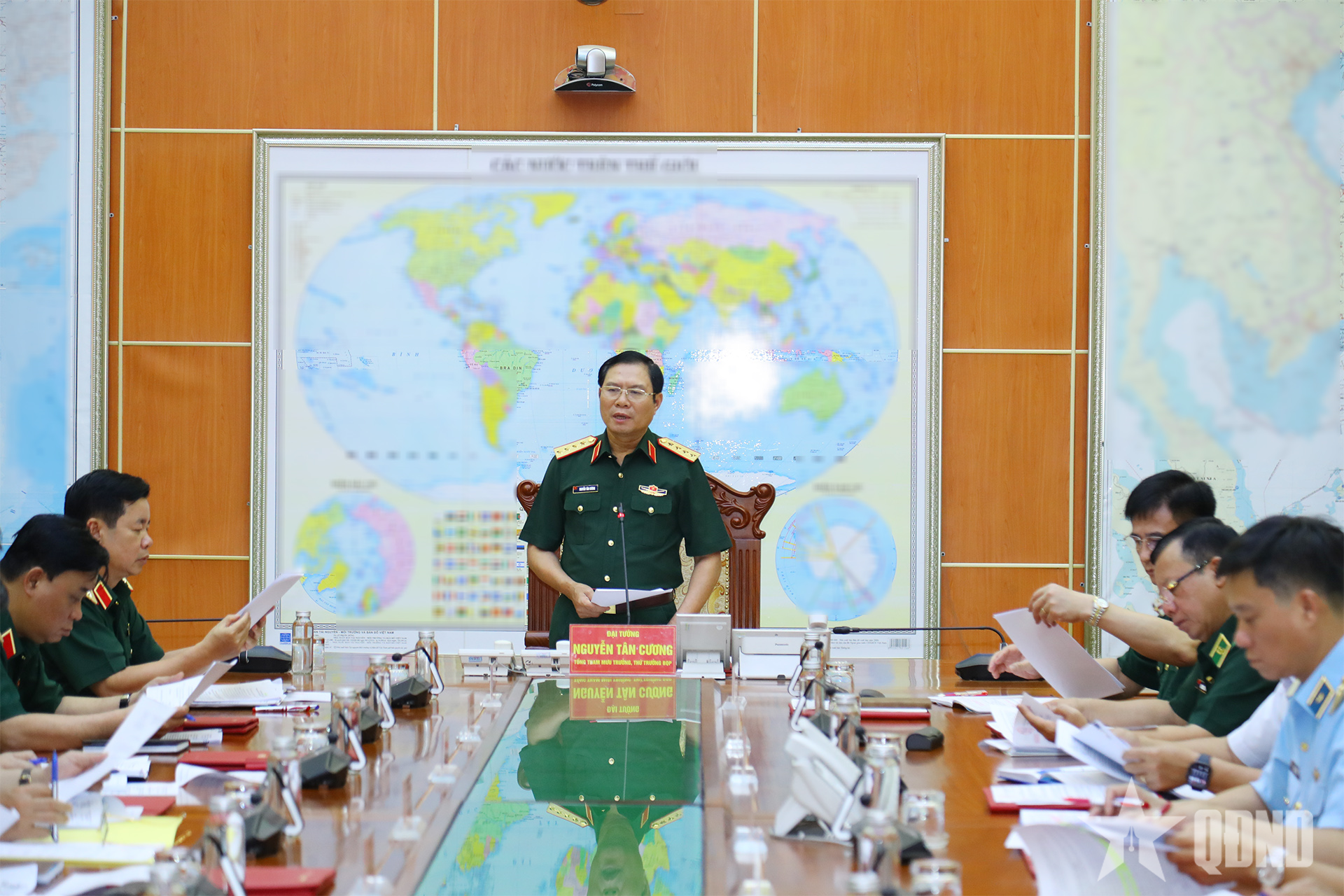 Đại tướng Nguyễn Tân Cương: Chuẩn bị chu đáo cho Hội nghị quân chính toàn quân 6 tháng đầu năm
